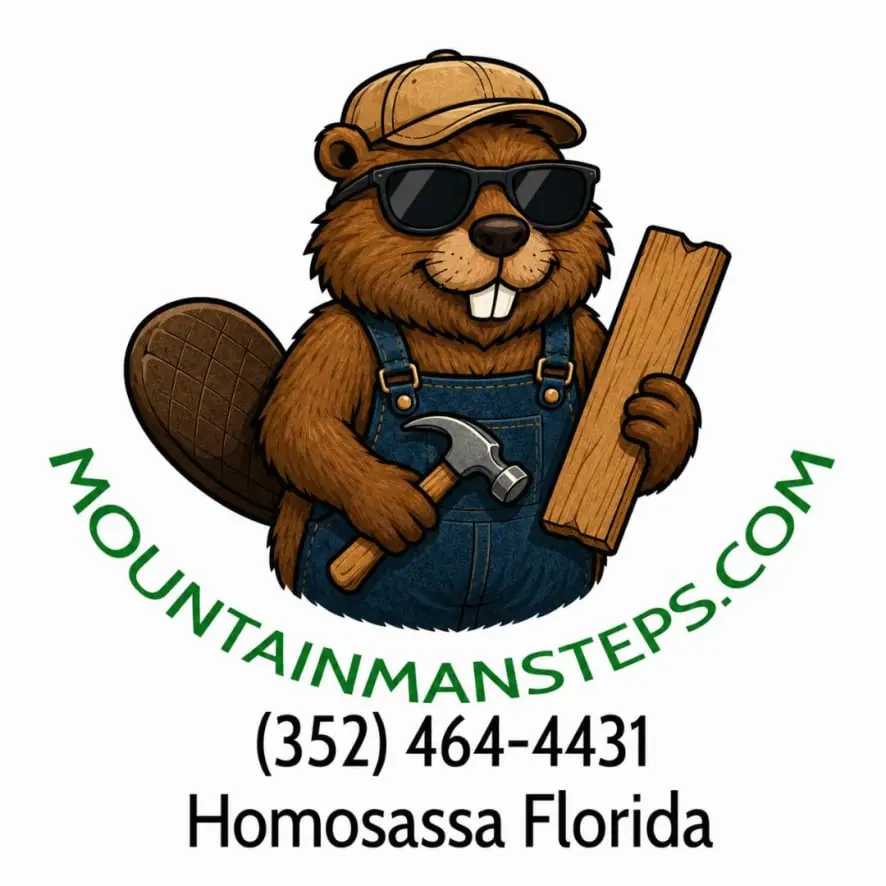 Mountain Man mobile home steps
